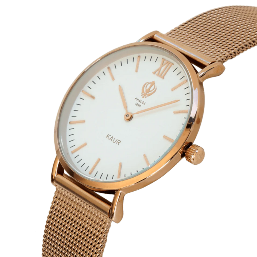 Classic White Kaur — Khalsa Women's Watch